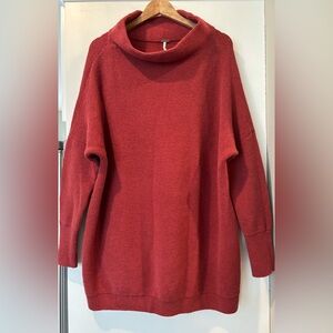Free People Ottoman Slouchy Tunic sweater size M new without tags!
